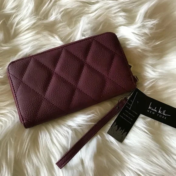NICOLE MILLER PLUM WRISTLET - Picture 4 of 5